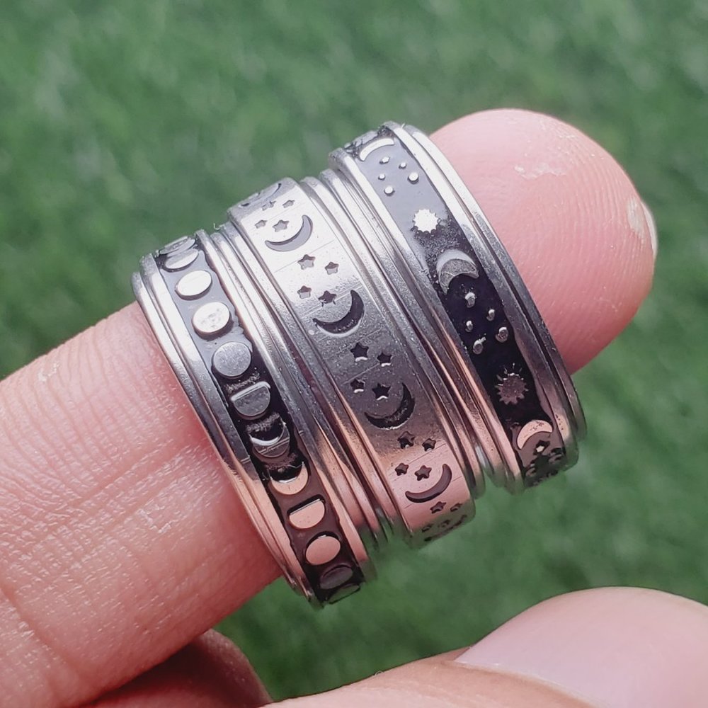 "NEW* Set of 3 Rings for Women/Men, SET10182123 - Picture 7 of 9